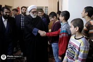 حضور تولیت آستان قدس رضوی در آسایشگاه شهید بهشتی مشهد