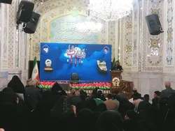 تشرف ۲۰۰ نفر از خانواده‌های شهدای جنگ رمضان به حرم رضوی
