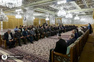 دیدار مردم قوچان با تولیت آستان قدس رضوی