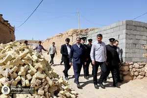 خدمت&zwnj;رسانی آستان قدس رضوی در روستای هندل آباد