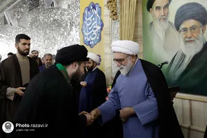 عمامه&zwnj;گذاری طلاب حوزه علمیه خراسان
