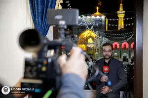 پوشش رسانه ای مراسم شب قدر حرم مطهر رضوی