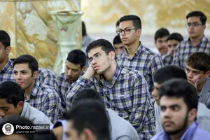 دیدار دانش&zwnj;آموزان مدارس امام رضا علیه&zwnj;السلام با تولیت آستان قدس رضوی