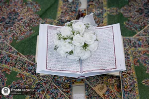 آغاز زندگی مشترک در حرم امام رضا علیه&zwnj;السلام