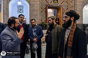 بازدید مسئولین اداره میراث فرهنگی و گردشگری هرات افغانستان از حرم مطهر رضوی