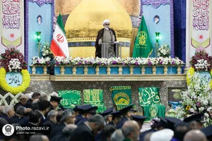 آیین خطبه&zwnj;خوانی خادمان عتبات مقدس ایران اسلامی