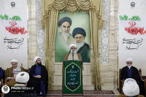 دیدار اساتید پیشکسوت حوزه علمیه مشهد با تولیت آستان قدس رضوی