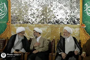 دیدار شرکت کنندگان کنگره جهانی حضرت رضا علیه&zwnj;السلام با تولیت آستان قدس رضوی