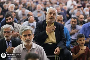 مراسم عزاداری شهادت امام عسکری در حرم مطهر رضوی