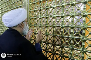 بازگشایی صحن انقلاب حرم مطهر رضوی