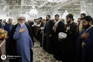 عمامه&zwnj;گذاری طلاب حوزه علمیه خراسان