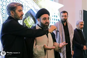 تقدیر از خادمان و مداحان حسینی حرم مطهر رضوی