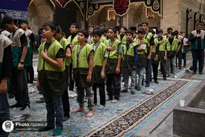 خدمت در بهشت دانش آموزی