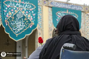 حال و هوای حرم مطهر رضوی در شب میلاد امام رضا علیه&zwnj;السلام