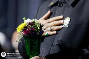 آیین خطبه&zwnj;خوانی شب میلاد امام رضا(علیه&zwnj;السلام) در حرم مطهر رضوی - 2