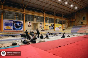 خدمت رسانی موکب مؤسسه تربیت بدنی بنیاد کرامت رضوی