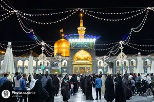 حرم مطهر رضوی در دهه کرامت - 4
