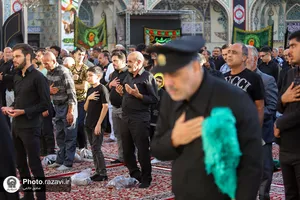 هیئت عزاداران خراسان جنوبی در حسینیه حرم