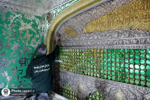 پروژه مرمت و بازسازی پنجره رواق حضرت معصومه(س)