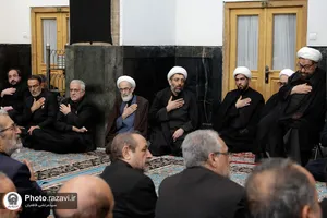 مجلس عزای دهه آخر صفر در حرم مطهر رضوی