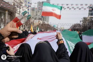 راهپیمایی پرشکوه 22 بهمن در مشهد