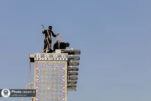 کتیبه&zwnj; های ولادت حضرت فاطمه زهرا سلام الله علیها در حرم مطهر رضوی