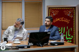 دیدار اعضای مجمع فعالین رسانه حوزه علمیه خراسان با مدیر عالی حرم مطهر رضوی