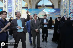بازدید جمعی از مدیران رادیو از فعالیت&zwnj;های عمرانی، فرهنگی و خدماتی آستان قدس رضوی