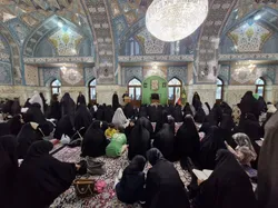 ویژه برنامه «نگین وحدت» در حرم رضوی برگزار شد