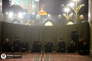 مراسم احیا شب بیست و یکم ماه مبارک رمضان در حرم مطهر رضوی - 1