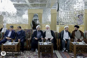 دیدار اساتید مدرسه تابستانی دارالعلم با تولیت آستان قدس رضوی