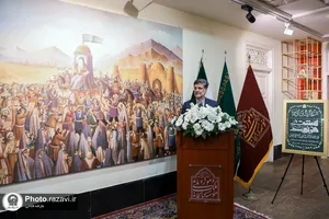 آیین بازگشایی نمایشگاه &laquo;فرنود هشت&raquo;