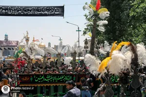 عزاداری روز تاسوعای حسینی در مشهد