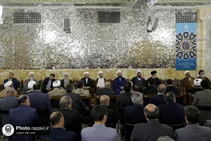 دیدار مدیران اجرایی خراسان با تولیت آستان قدس رضوی