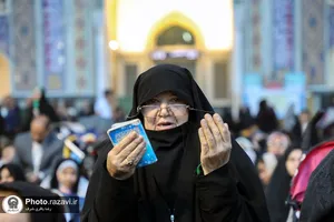 مراسم تحویل سال 1403 در حرم مطهر رضوی - 3