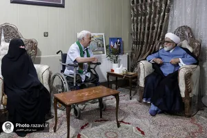 دیدار تولیت آستان قدس رضوی با خانواده شهدا و جانبازان