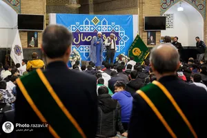 مراسم جشن تکلیف پسران در حرم مطهر رضوی