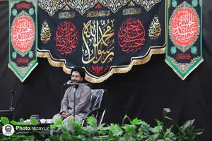 مراسم عزاداری دهه اول محرم در اردوگاه باغ خاتون