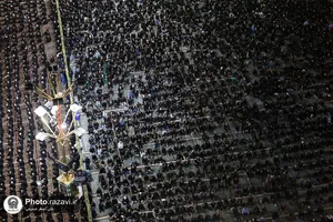 آئین خطبه&zwnj;خوانی شب شهادت امام حسین (ع) در حرم مطهر رضوی