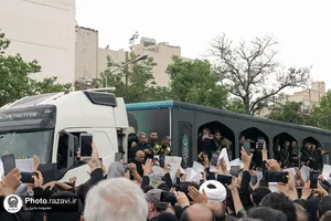 تشییع رئیس&zwnj;جمهور شهید و همراهان در مشهدالرضا&zwnj;&zwnj;علیه السلام -3