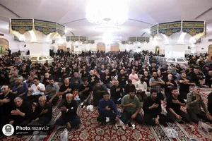 اجرای نیت موقوفه مهدی قلی خان قرایی در حرم مطهر رضوی