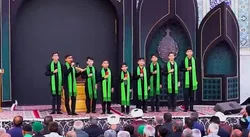 روایتی هنرمندانه از بندگی و ولایت در حرم رضوی