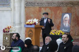 بزرگداشت آیت الله واعظ طبسی در حرم مطهر رضوی