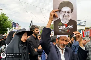 تشییع رئیس&zwnj;جمهور شهید و همراهان در مشهدالرضا&zwnj;&zwnj;علیه السلام -3