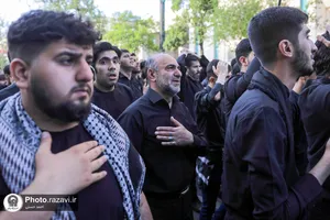 گردهمایی عزاداری روز وفات حضرت خدیجه(س)