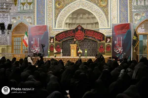 اجتماع بانوان فاطمی در حرم مطهر رضوی
