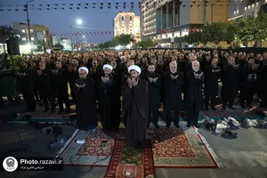 مراسم شام غریبان حضرت رضا(علیه&zwnj;السلام) در حرم مطهر رضوی