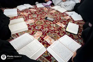 اعتکاف دخترانه دانش آموزان دبیرستان&zwnj;های امام رضا علیه&zwnj;السلام-2