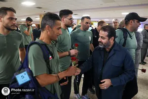 حضور کاروان پارالمپیک ۲۰۲۴ پاریس در حرم مطهر رضوی