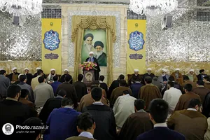 عمامه&zwnj;گذاری طلاب حوزه علمیه خراسان